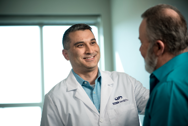 SSM Health Doctor smiling at a patient