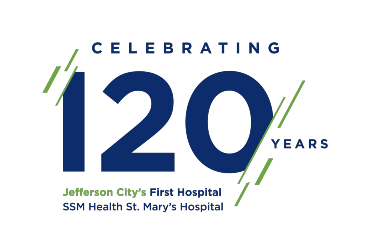 SSM Health St. Mary's - Jefferson City 120 years graphic