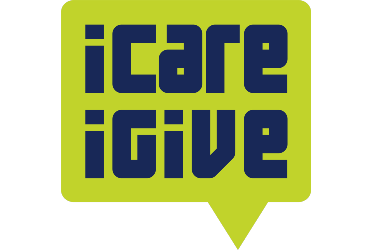 Employee Giving iCare, iGive campaign logo